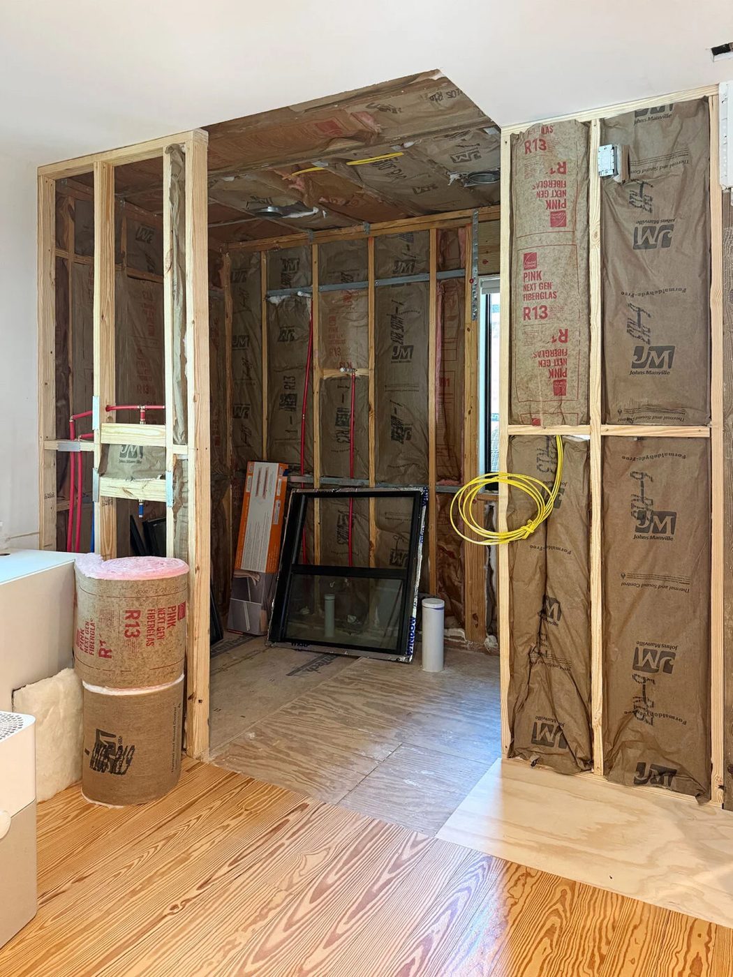 View Of Future Primary Bathroom From Bedroom