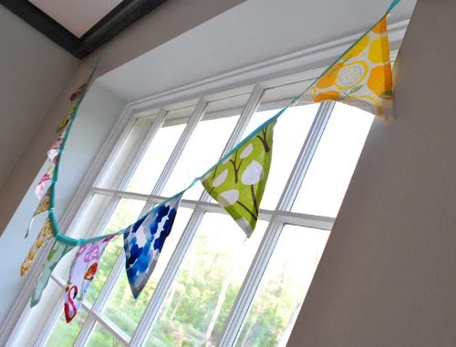 Sew A Fabric Bunting, step by step