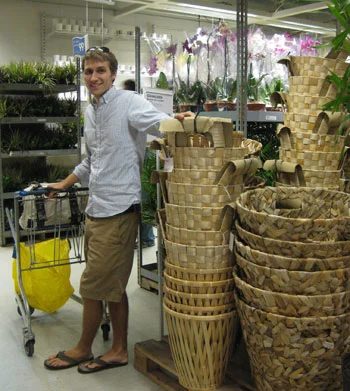 Window Shopping: Another Trip To Ikea: a house log