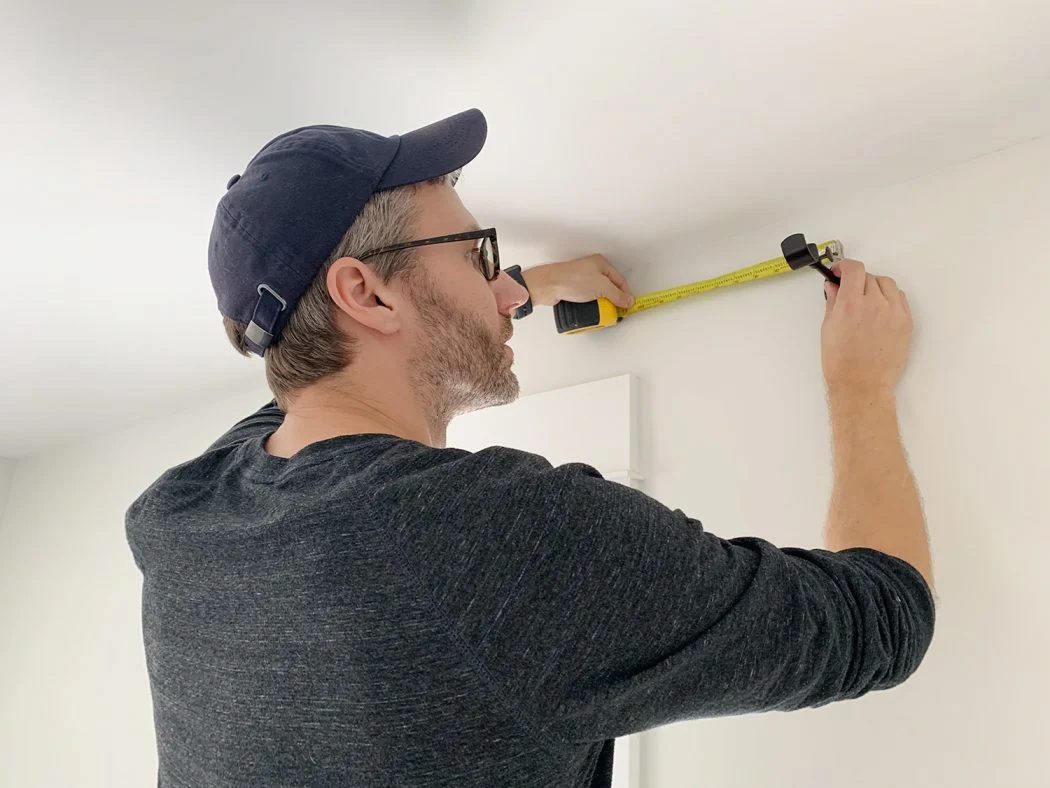 A Swift Way To Hang Curtain Rods