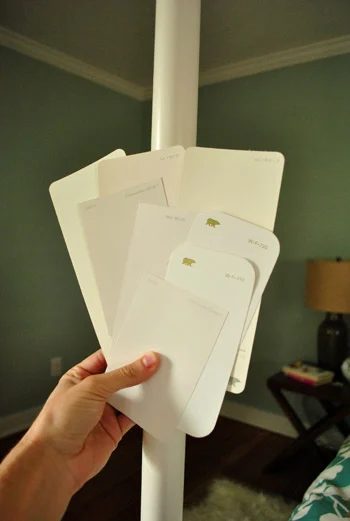 Match Ikea White Paint, step by step