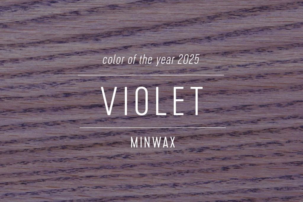 Minwax Paint of the Year 2025 Violet