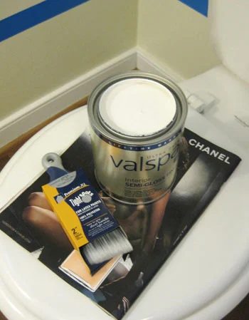Use The Best Paint Brush For Cutting In, step by step