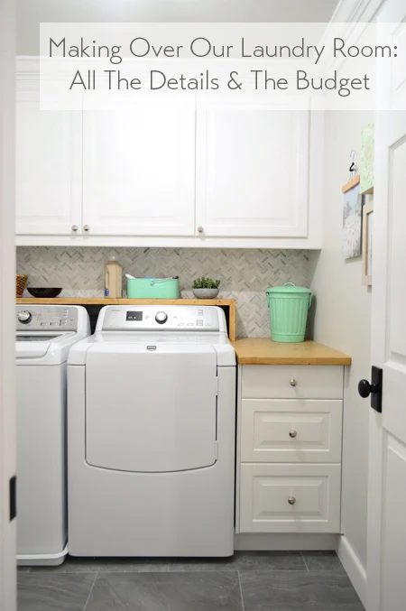 A record of Laundry Room Makeover