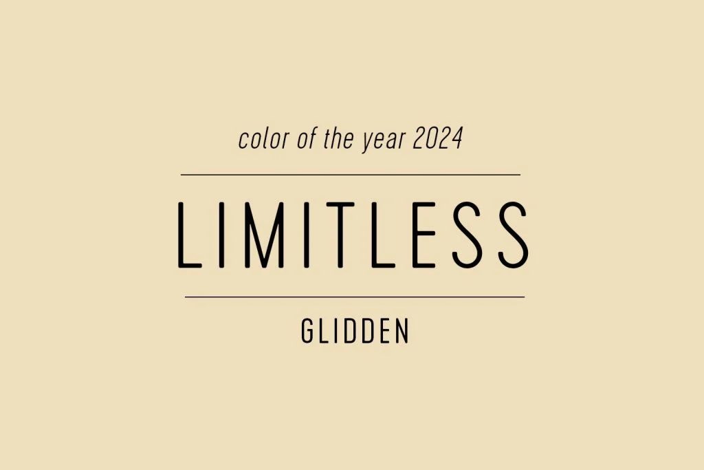 Color Swatch of Glidden Paint of the Year 2024 Limitless