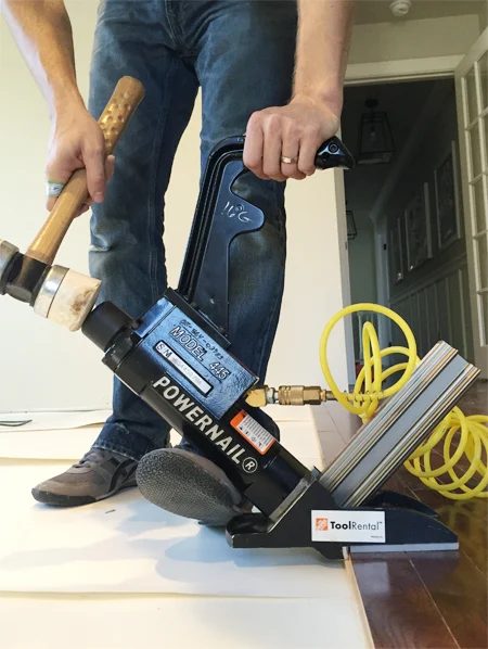 Install Hardwood Flooring, step by step