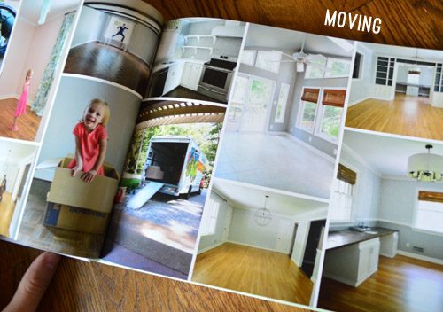 Sample Page of 2013 Family Yearbook Photobook with MyPublisher