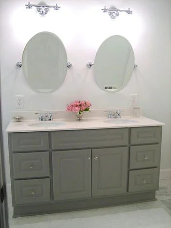 A Classic Marble Bathroom Renovation: a house log