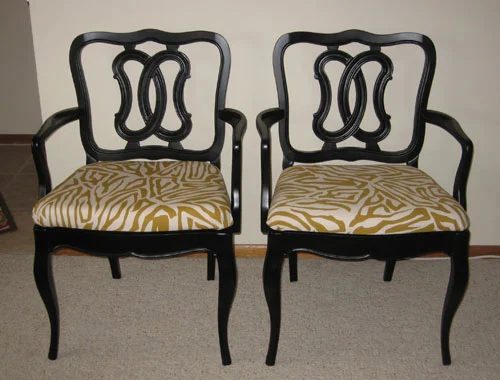 A Hands-on Armchair Makeover With Paint & Fabric