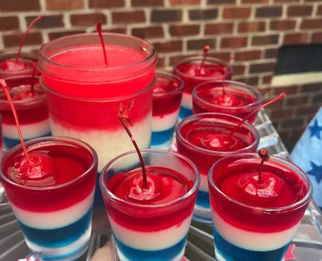 Fourth of July Party Recipes & Ideas: a house log