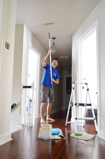 Paint A Hallway Fast, step by step
