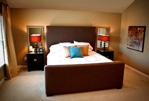 A Bedroom Makeover Done Alongside A Mood Board