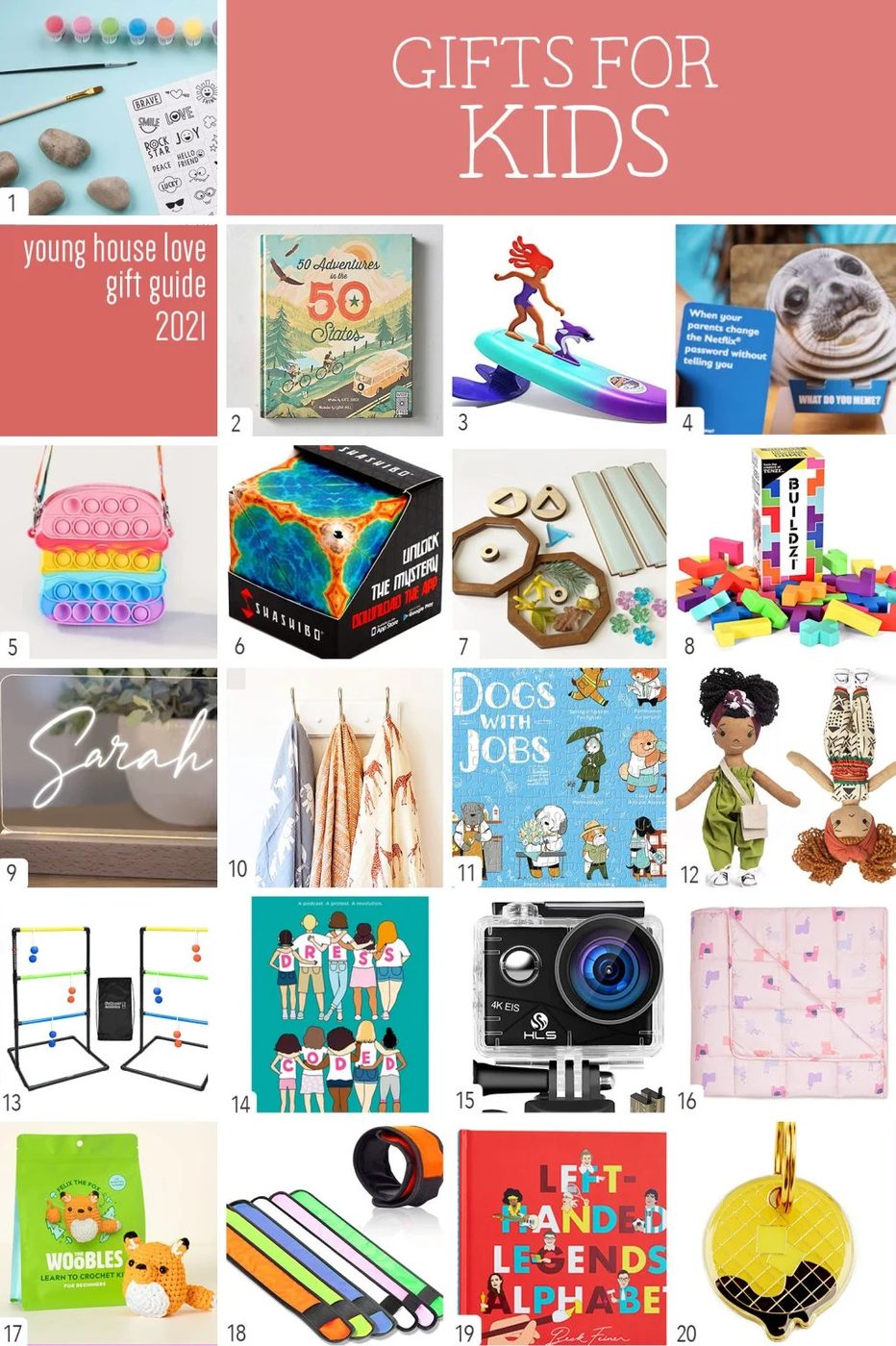 Turbodizin Holiday Gifts for Kids Collage 2021