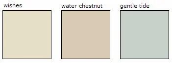 A record of New Whole House Color Scheme