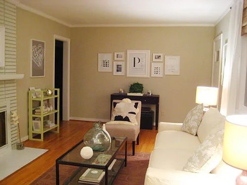Repainting The Living Room Ceiling: a house log