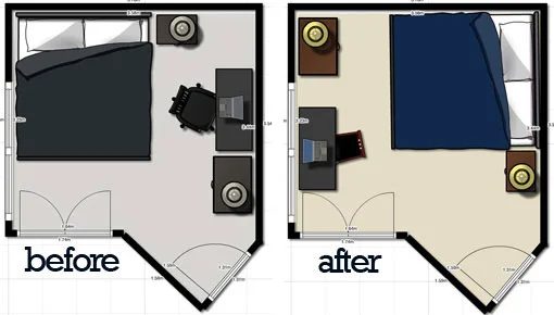 Rearranging An Apartment Bedroom: a house log