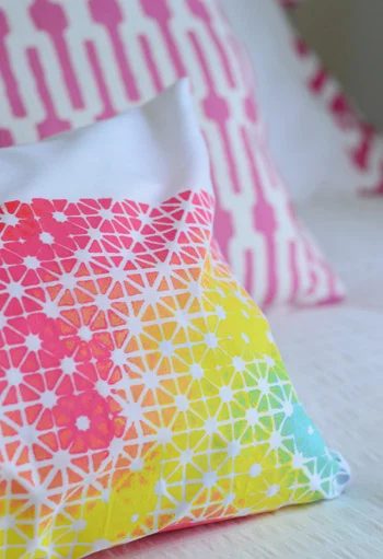 Stencil A Pillowcase, step by step