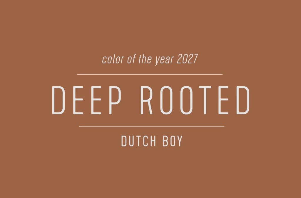 Swatch of Dutch Boy Paint of the Year 2027 Deep Rooted