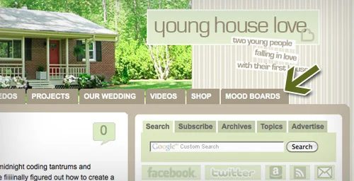 Mmmm, Mood Boards: a house log
