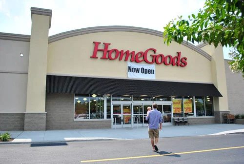 Window Shopping At Home Goods: a house log
