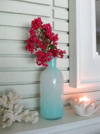 Budget Blooms: Myrtle Magic: a house log