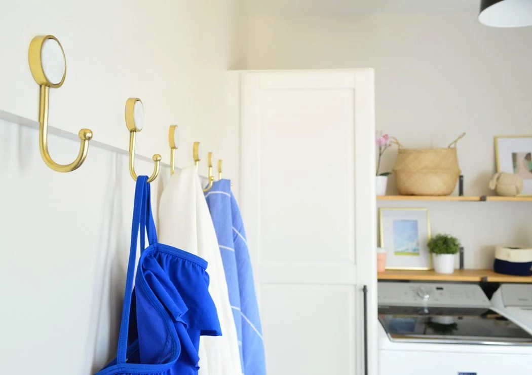 DIYing A Long Hook Rail Meant for Your Mudroom