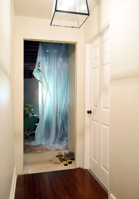 Laundry Room Door Hung Using Hands-on Door Jamb Kit | Bonus Room Opening Still Incomplete
