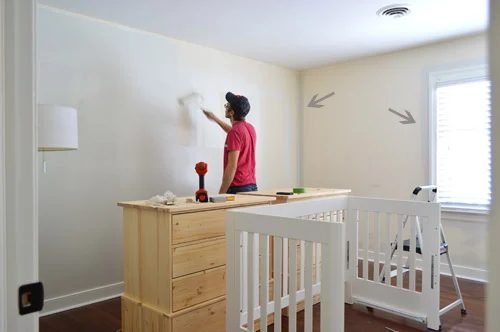 A Soft Neutral Paint Color Meant for The Nursery