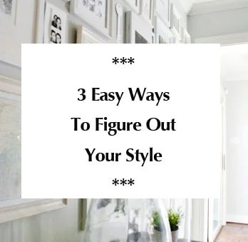 Three Straightforward Ways To Figure Out Your Style
