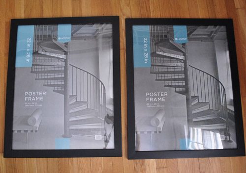 Spray Paint A Frame, step by step