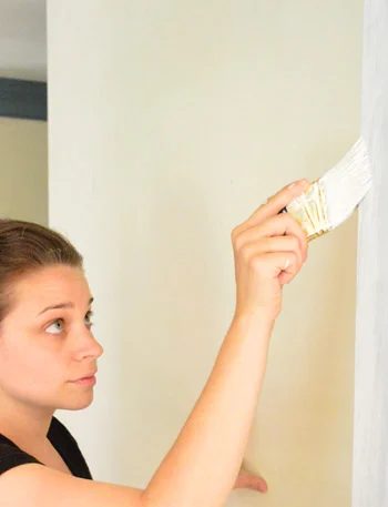 Paint Trim Without A Paint Sprayer, step by step