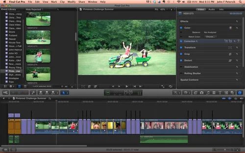 Film & Edit The Journal Videos, from the workbench