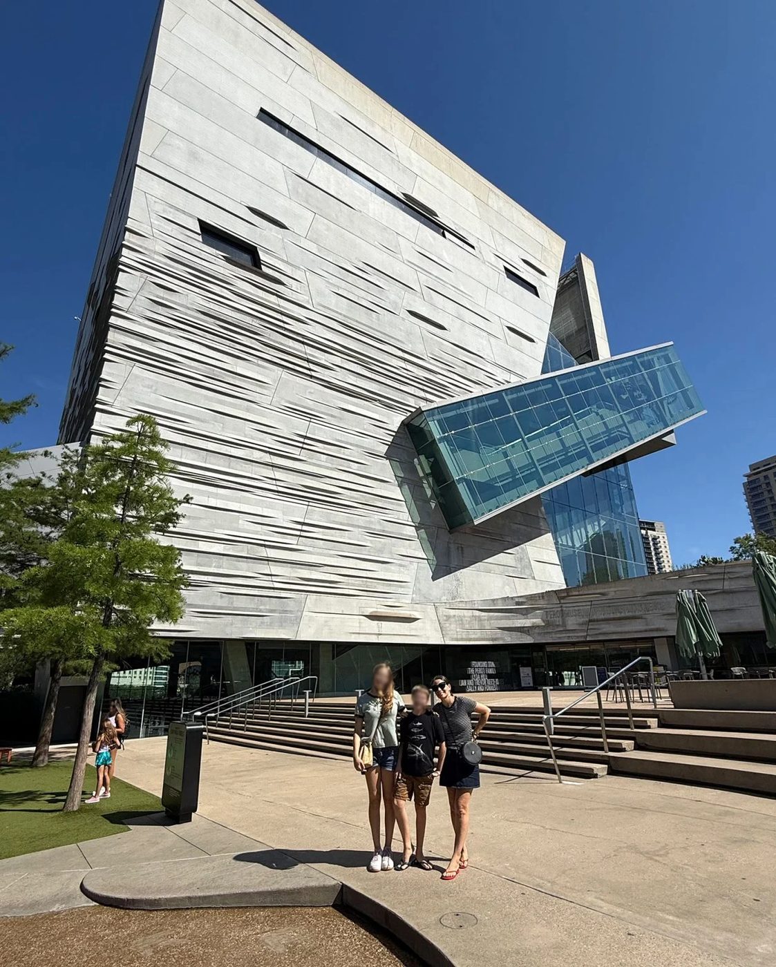 Out of Perot Museum of Nature and Science in Dallas Texas