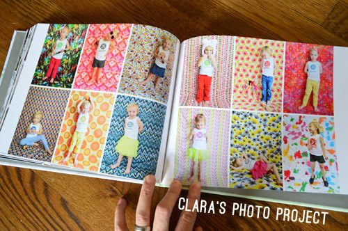 Sample Page of 2013 Family Yearbook Photobook with MyPublisher