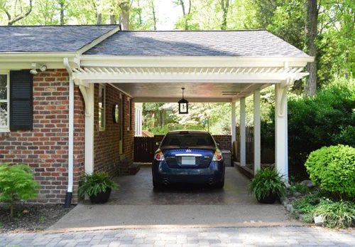 Build A Garage Pergola, step by step