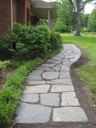 Hands-on A Slate Path To Your Front Door, step by step