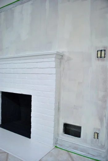 Priming The Wood Paneling