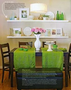 Adding A Dining Area To Your Living Room: a house log