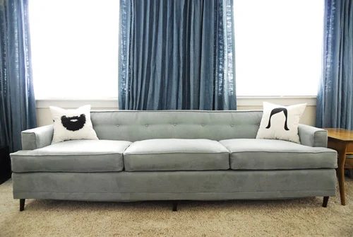 Reupholstering A Sofa: a house log