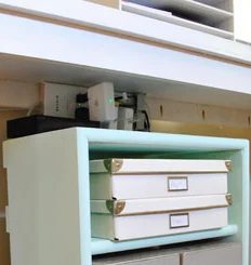 Organizing Computer Cords & Cables: a house log