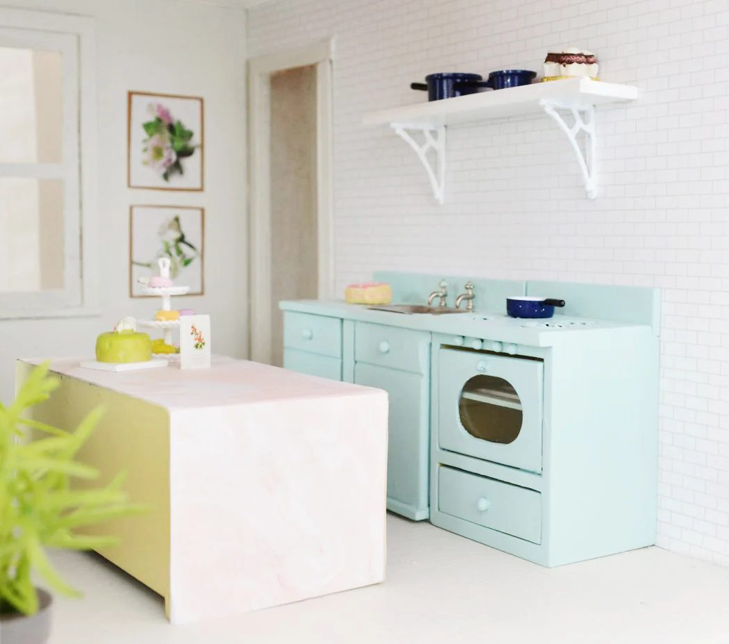 A record of Second Dollhouse Makeover