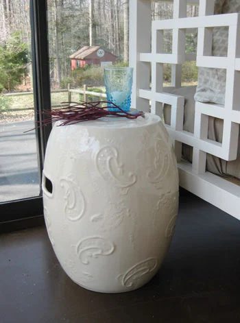 Decorating Alongside Ceramic Garden Stools