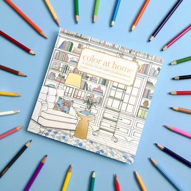 Behind The Scenes: Making A Coloring Book: a house log