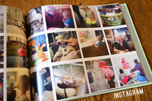 Sample Page of 2013 Family Yearbook Photobook with MyPublisher