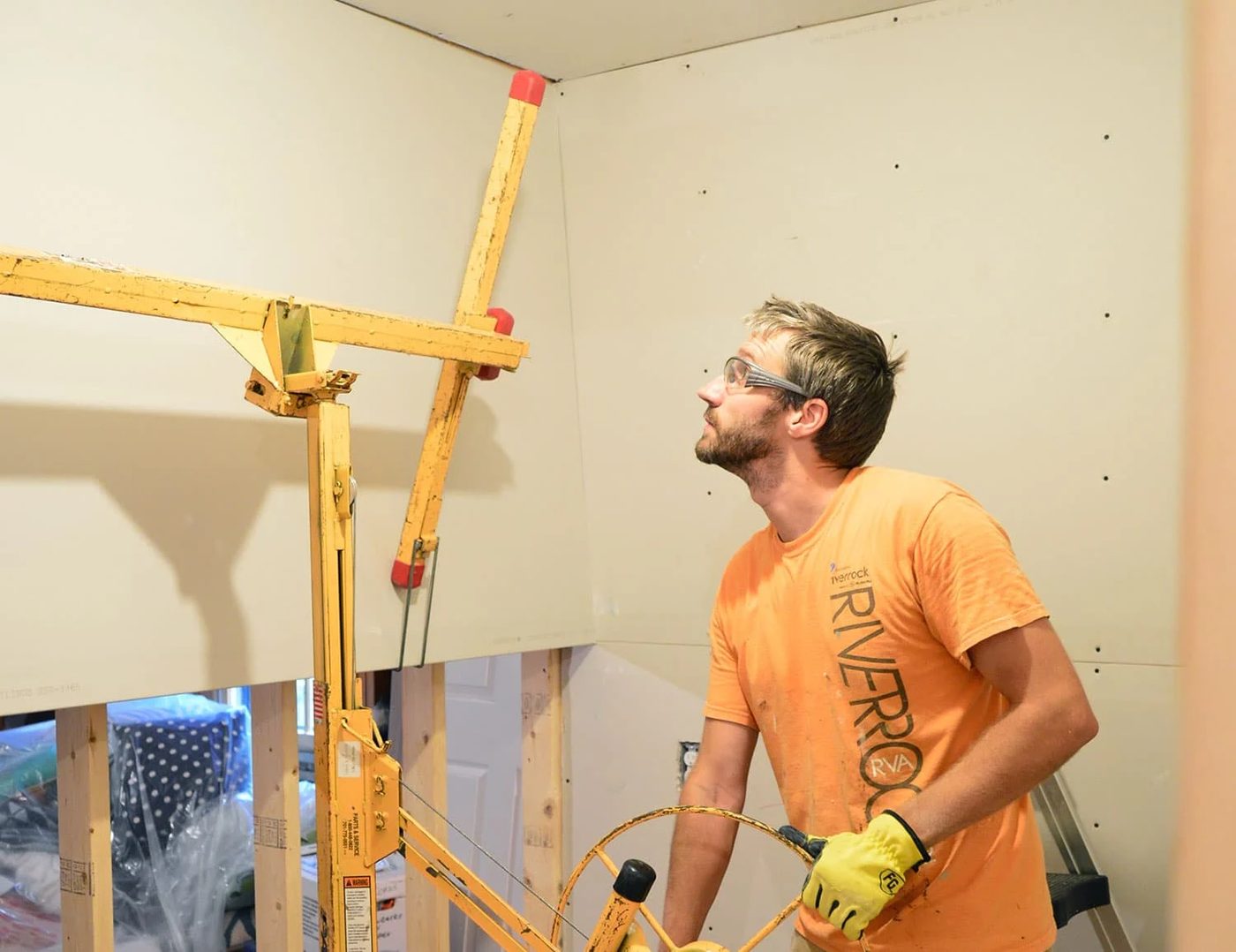 Hang Drywall By Yourself, step by step