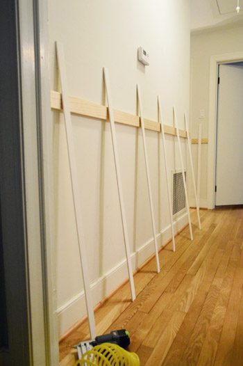planning placement of vertical planks or battens in Hands-on board and batten project