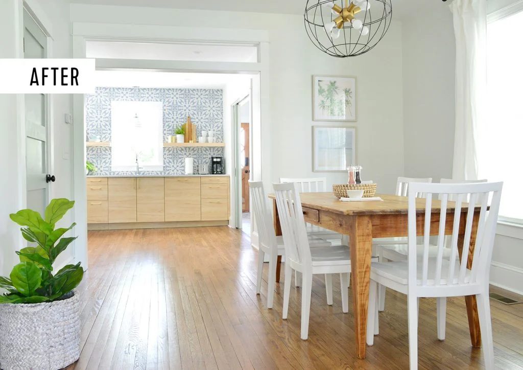 Duplex Hardwood Floors After Refinishing