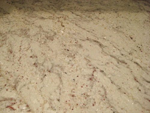 Clean granite area where stain had once been