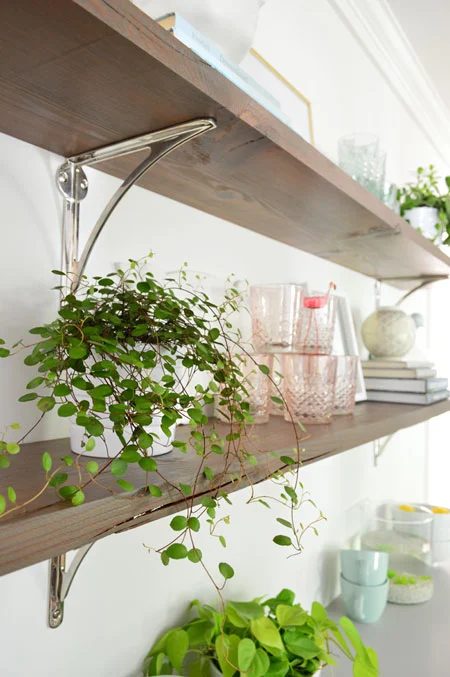 Make Long Reclaimed Wood Shelves, step by step