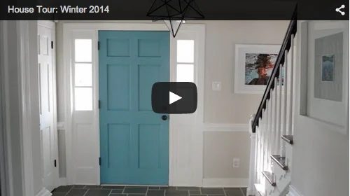House Tour: Winter 2014: a house log